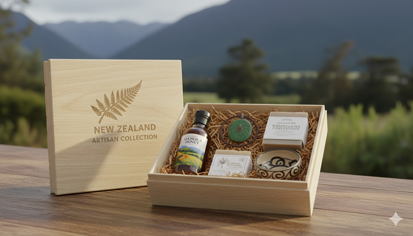 New Zealand Artisan Collection gift set